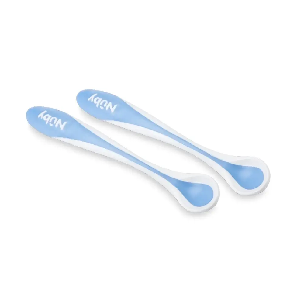 Kit com 2 Colheres Termossensíveis - Azul