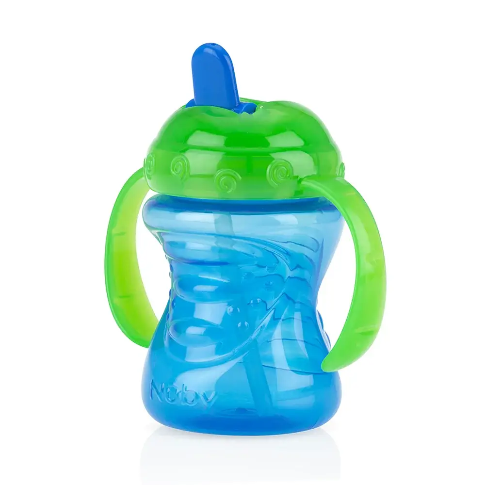 Copo Antivazamento com Alça 240ml - Azul