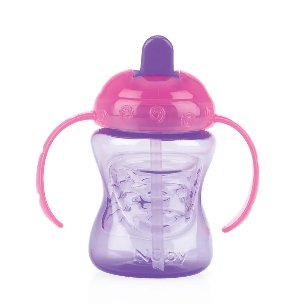 Copo Antivazamento com Alça 240ml - Lilás