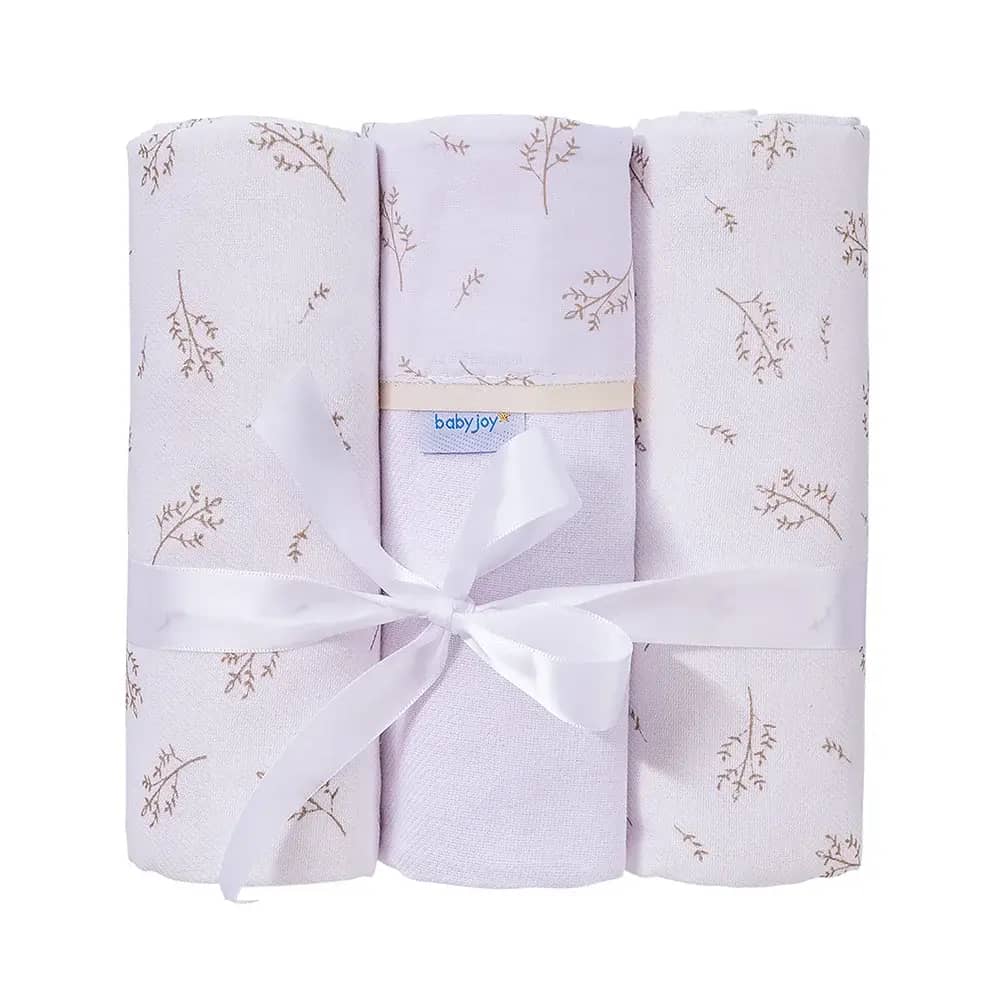 Kit 3 Cueiros Flanelados Fábula - Galhos
