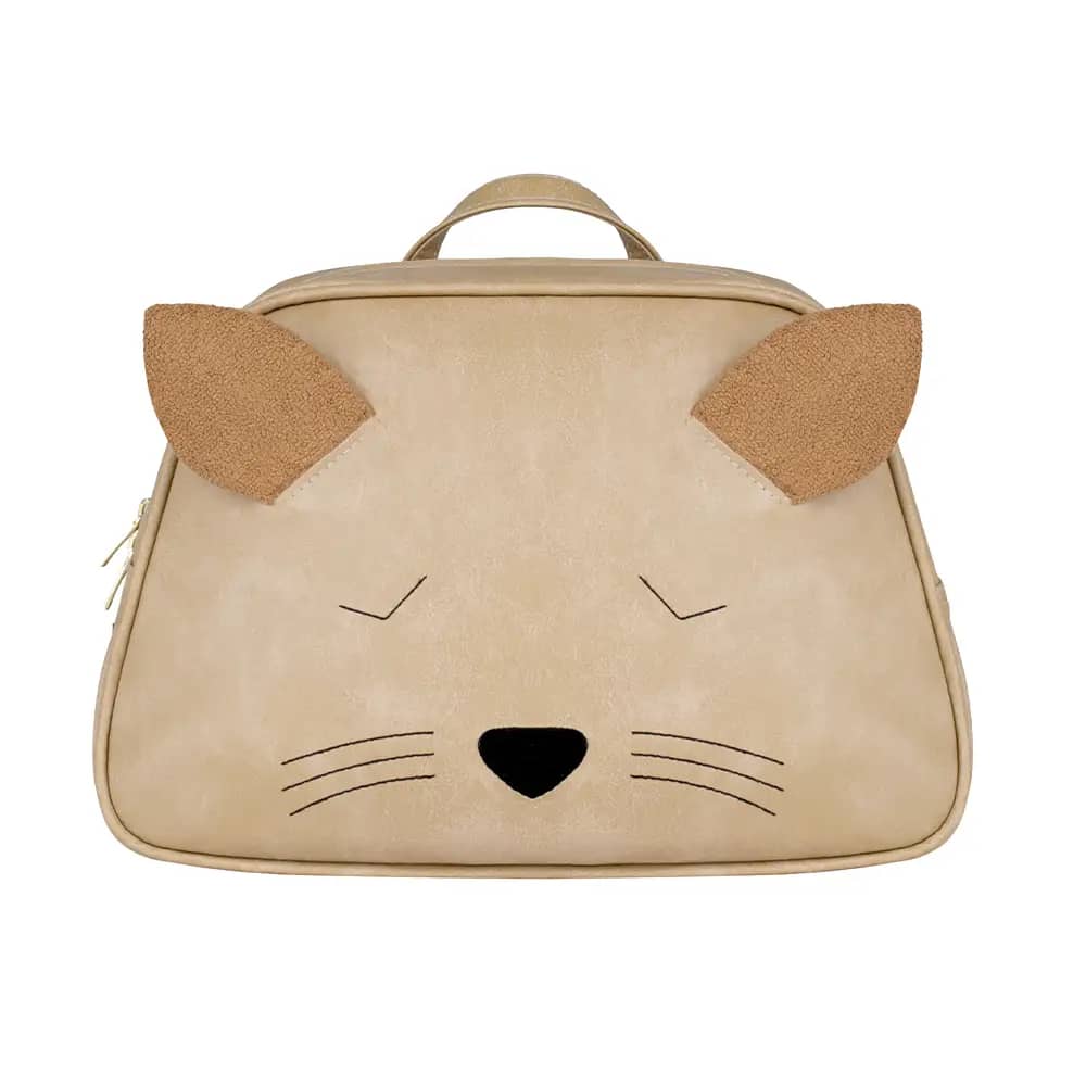Mochila Infantil Gatinho Cru