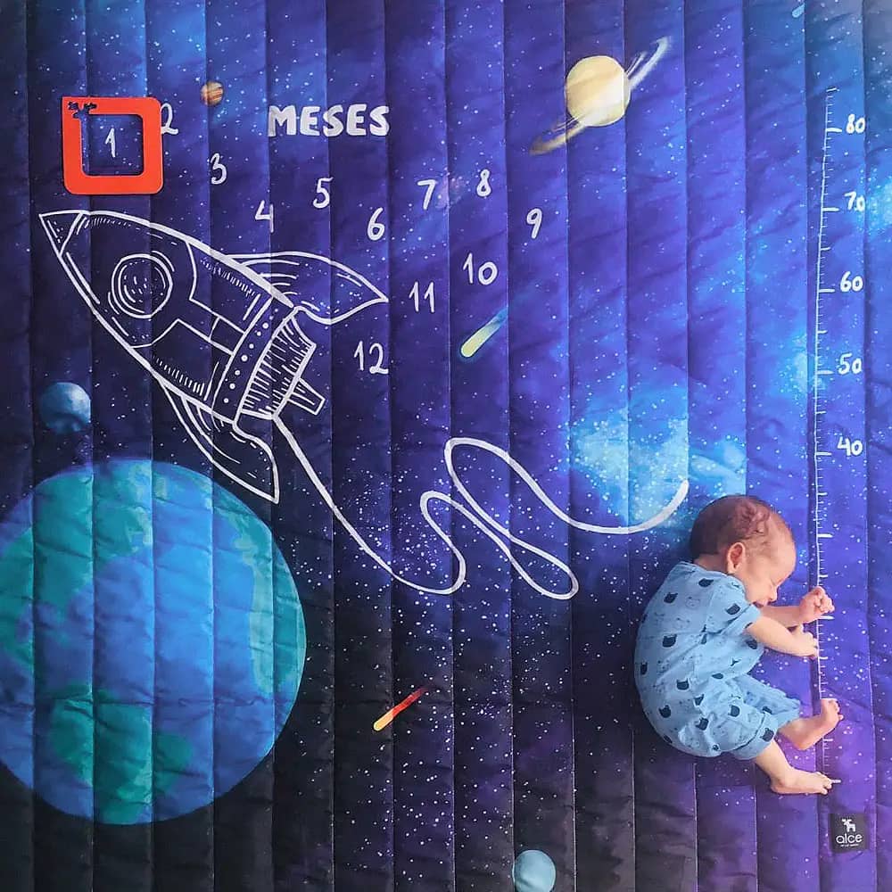Tapete Mesversário Espacial