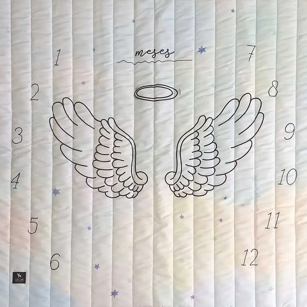 Tapete Mesversário Anjo - Miniatura 2