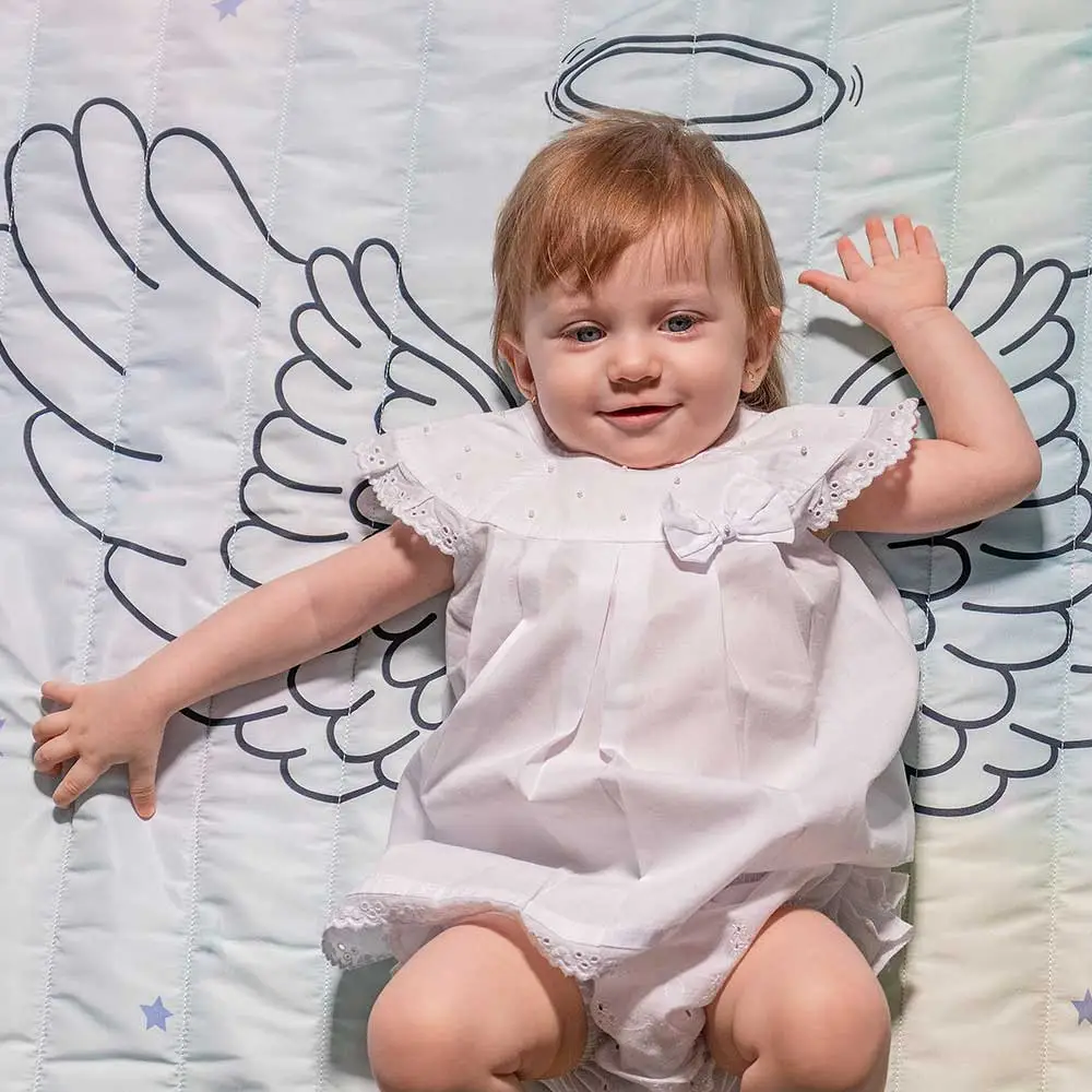 Tapete Mesversário Anjo - Miniatura 4