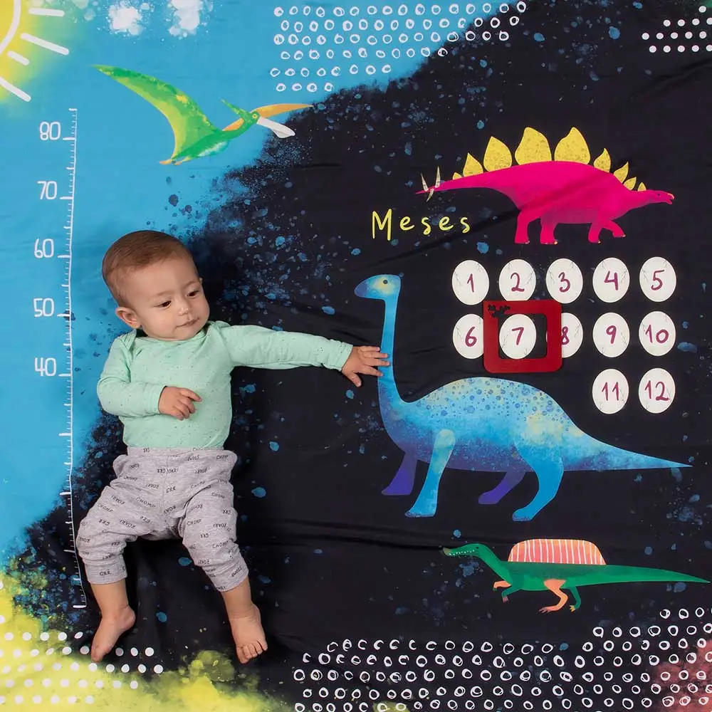 cenario-tapete-mesversario-dino-lencol-para-bebe-alce