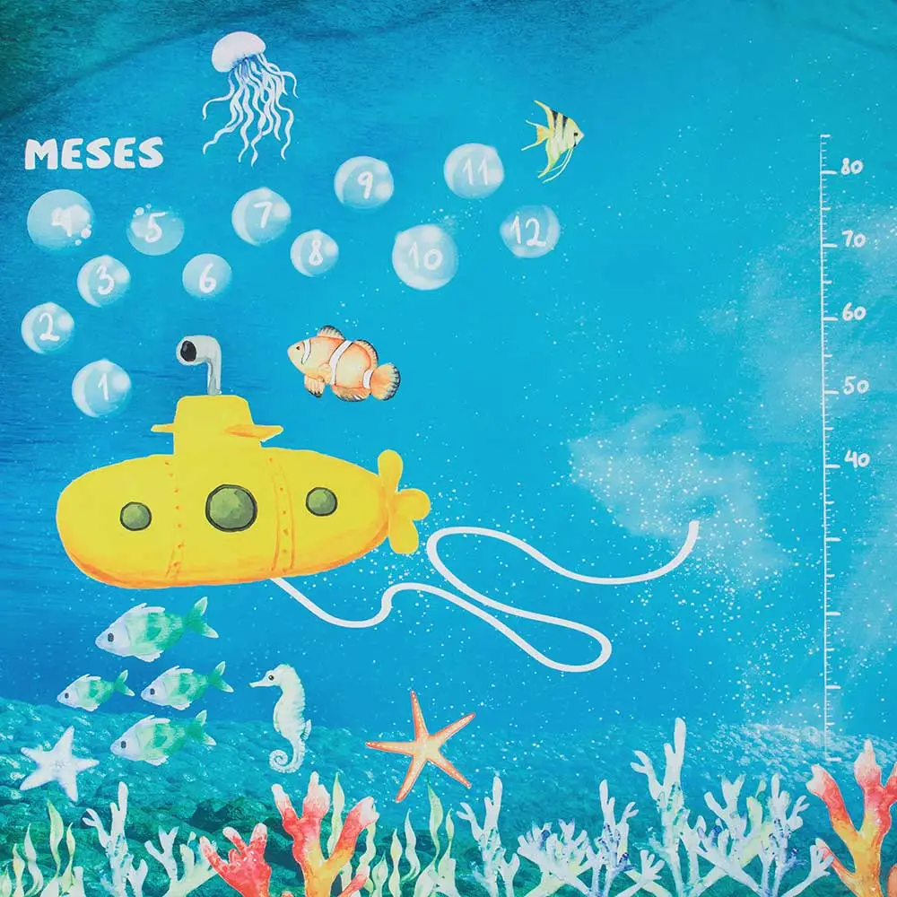 Cenário Mesversário Fundo do Mar - Miniatura 2
