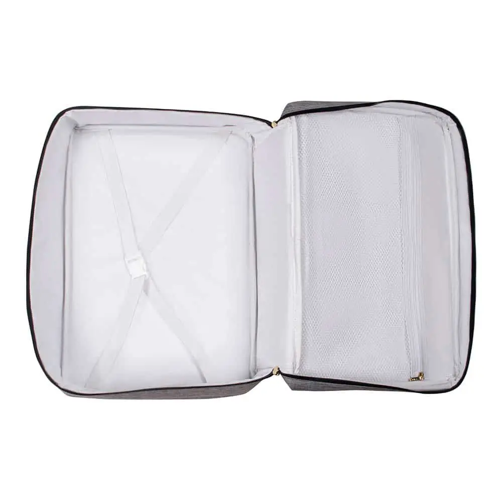 Kit Mochila e Mala Maternidade Multifuncional Lebaby 2 em 1 Cinza Mescla - Miniatura 5