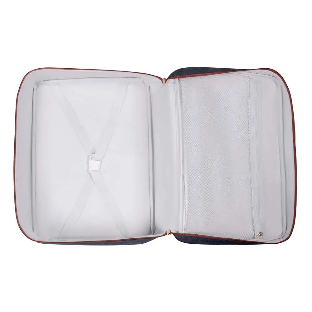 Kit Maternidade Mochila e Mala Jeans Lebaby - Miniatura 11