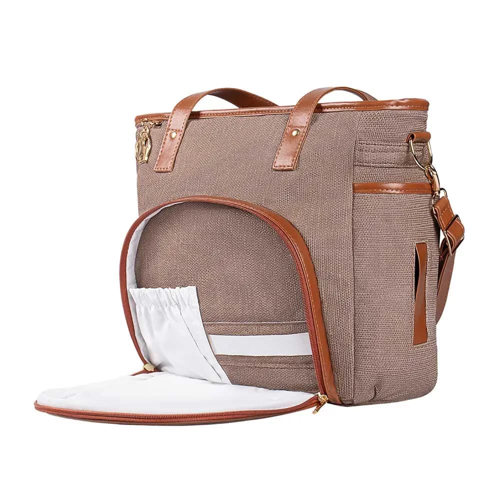 Bolsa Maternidade Lebaby Cappuccino - Miniatura 4