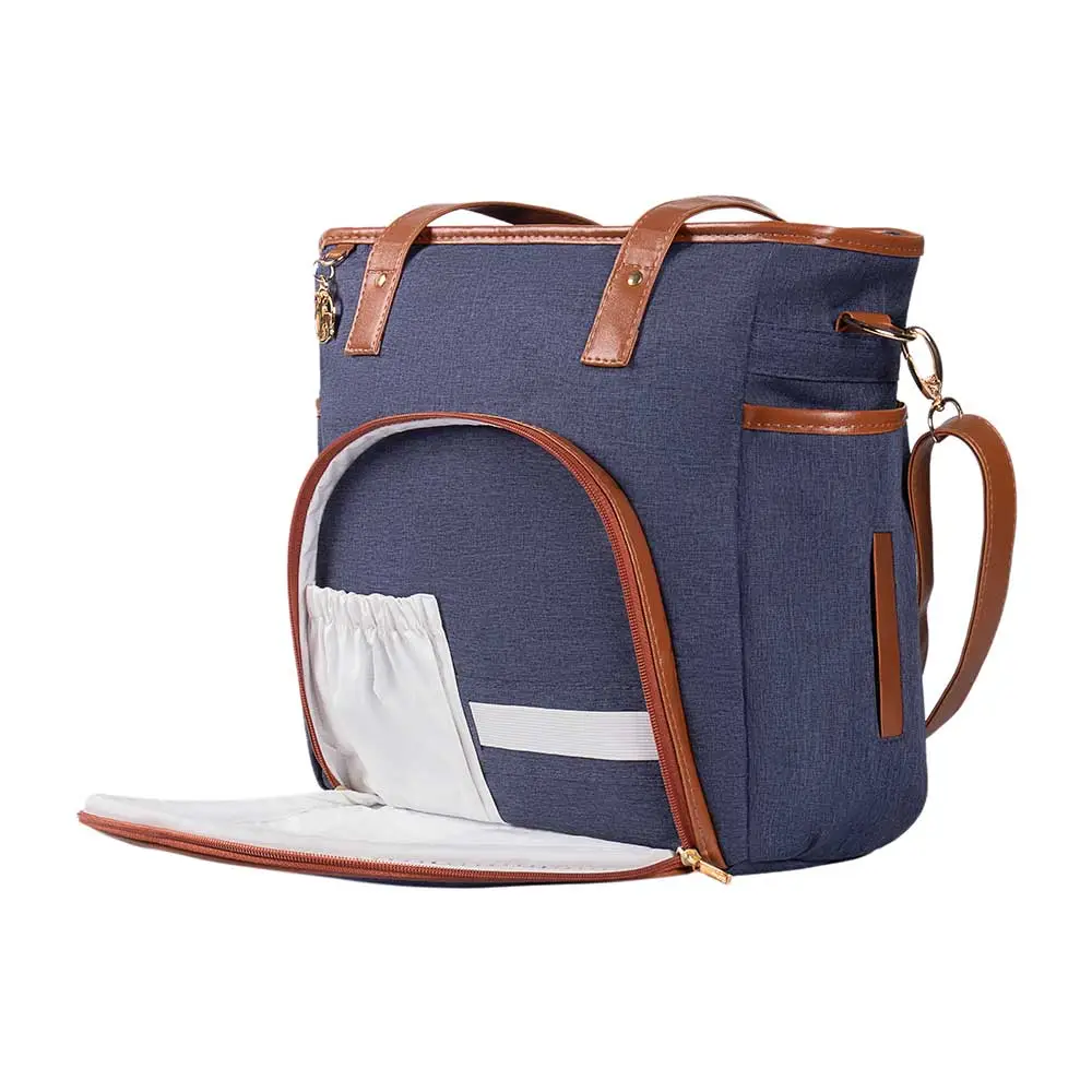 Bolsa Maternidade Lebaby Jeans - Miniatura 4