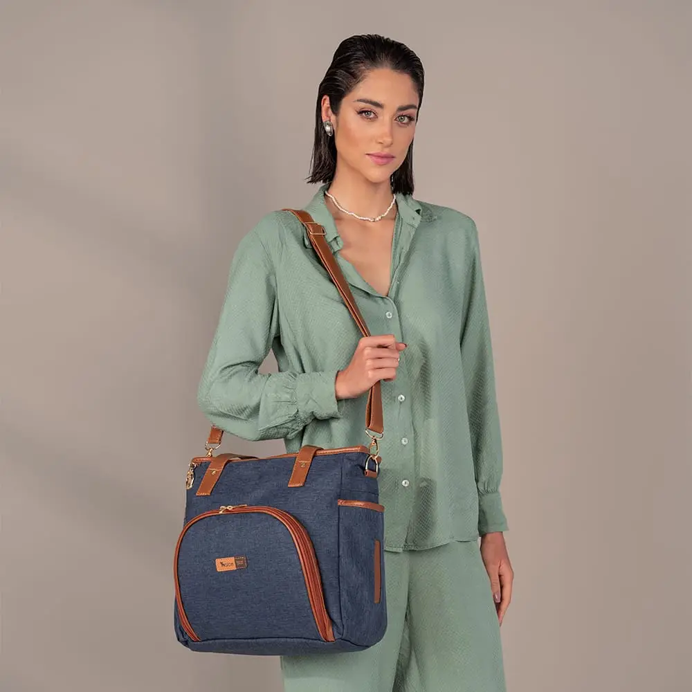 Bolsa Maternidade Lebaby Jeans - Miniatura 9