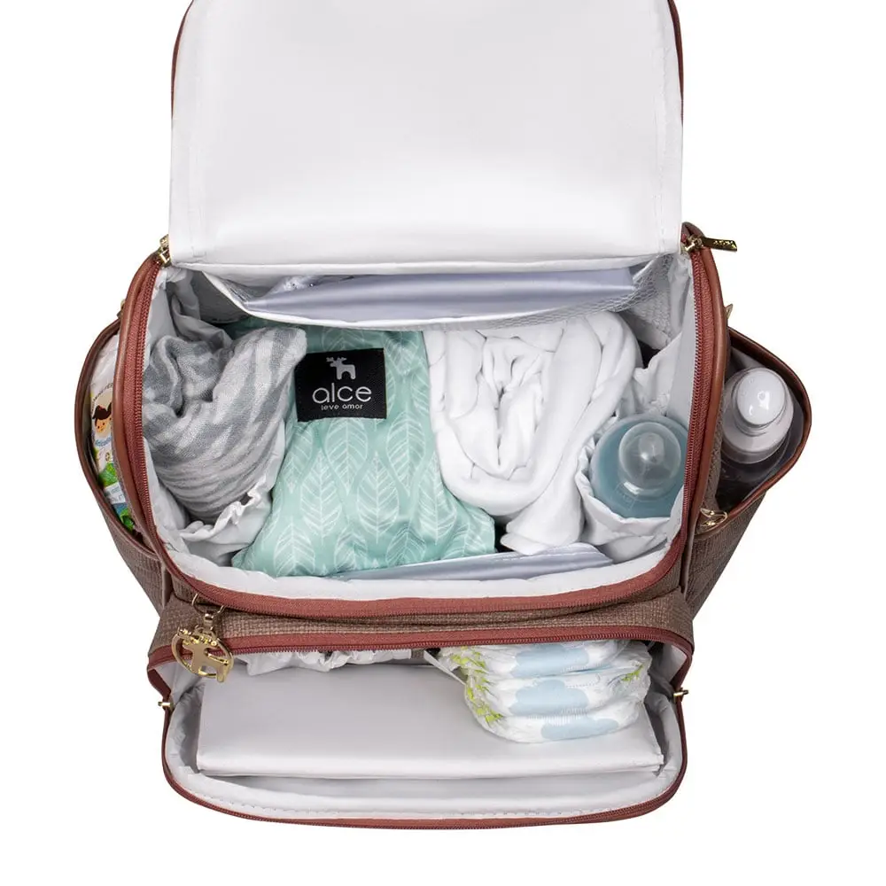 Kit Maternidade Lebaby Cappuccino 3 peças - Miniatura 4