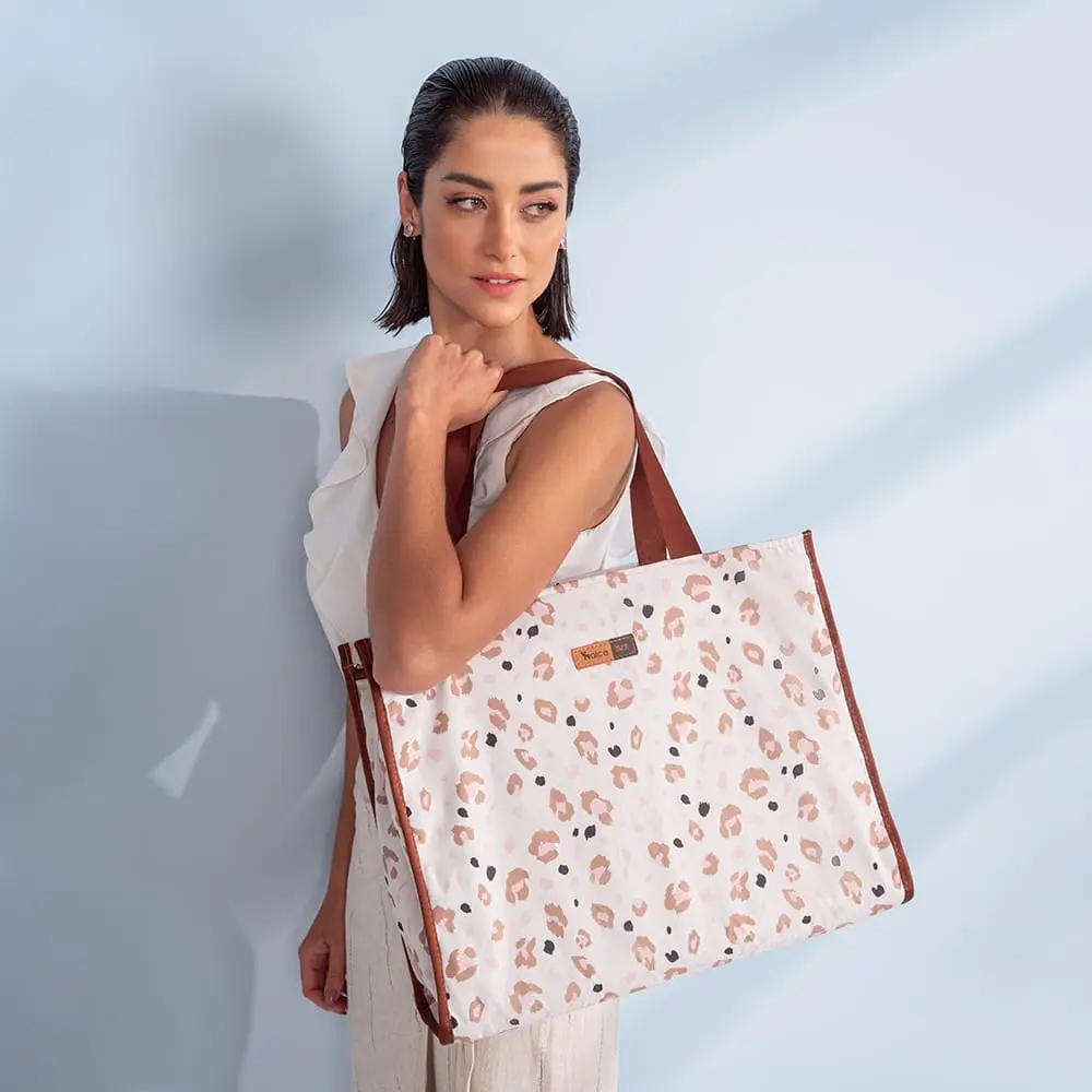 Bolsa Maternidade Alce Bag Oncinha - Miniatura 6