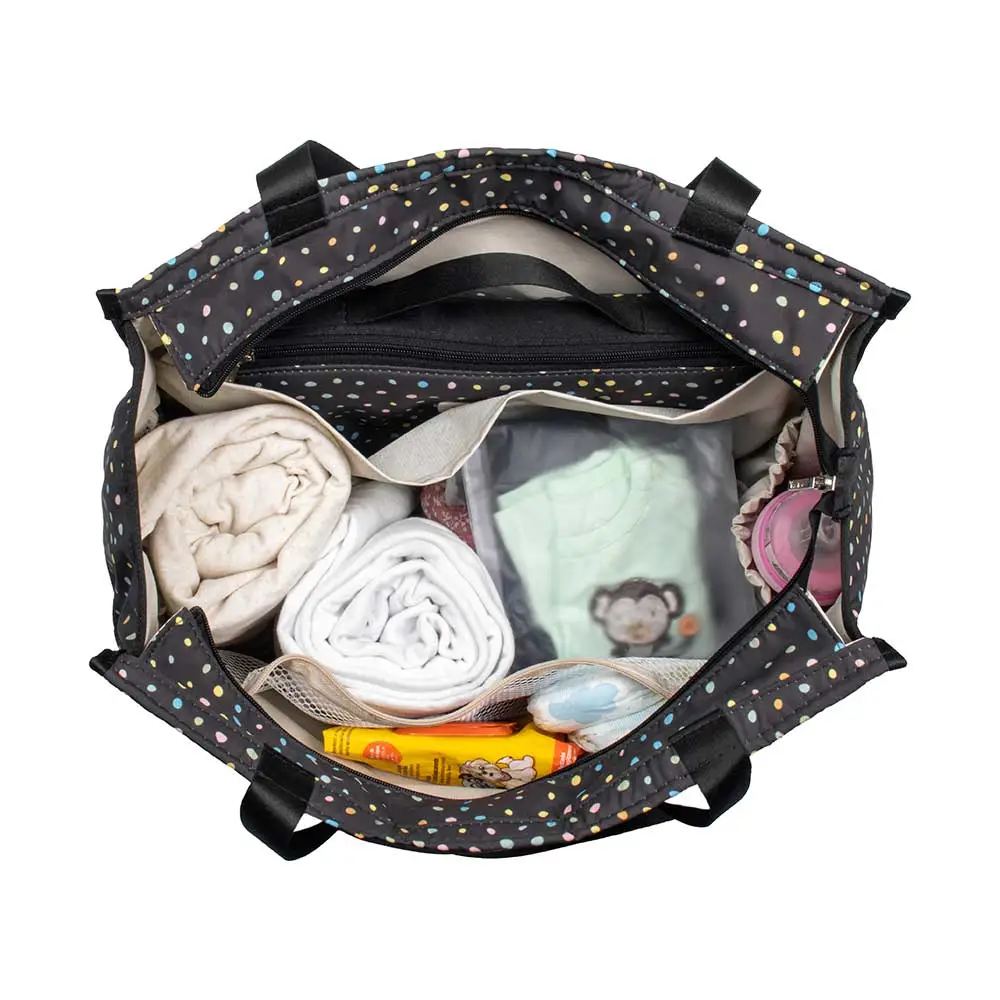 Bolsa Maternidade Alce Bag Poá Color - Miniatura 4