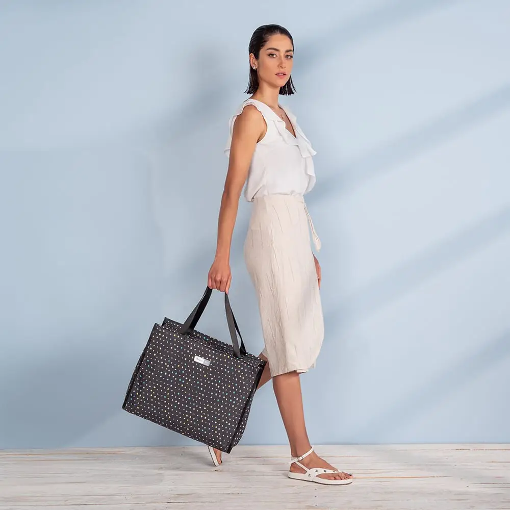 Bolsa Maternidade Alce Bag Poá Color - Miniatura 7