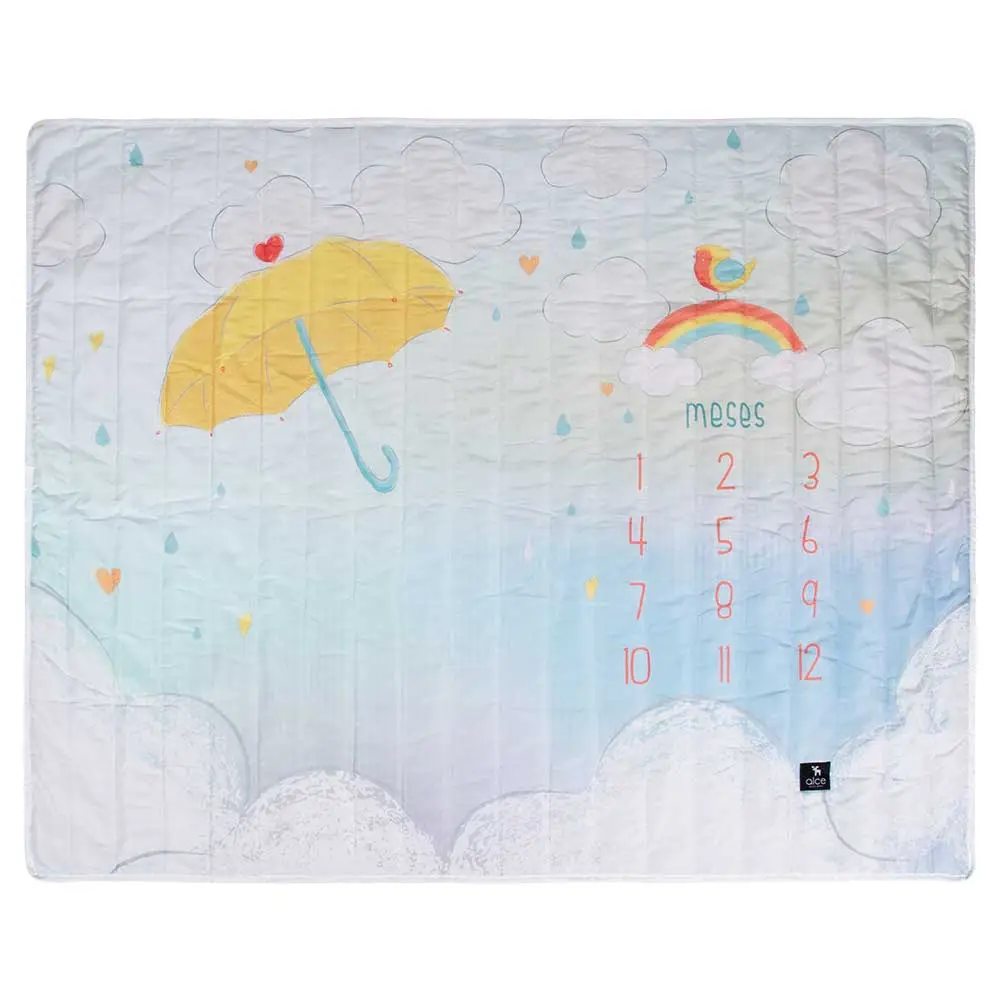 Tapete Mesversário Chuva de Amor - Miniatura 5