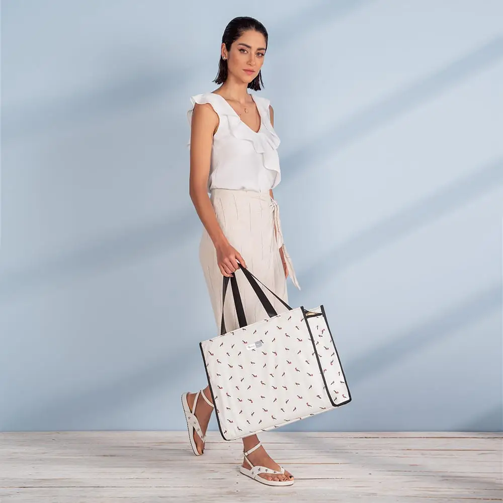 Kit Bolsa Maternidade Alce Bag e Trocador Portátil Passarinho - Miniatura 14