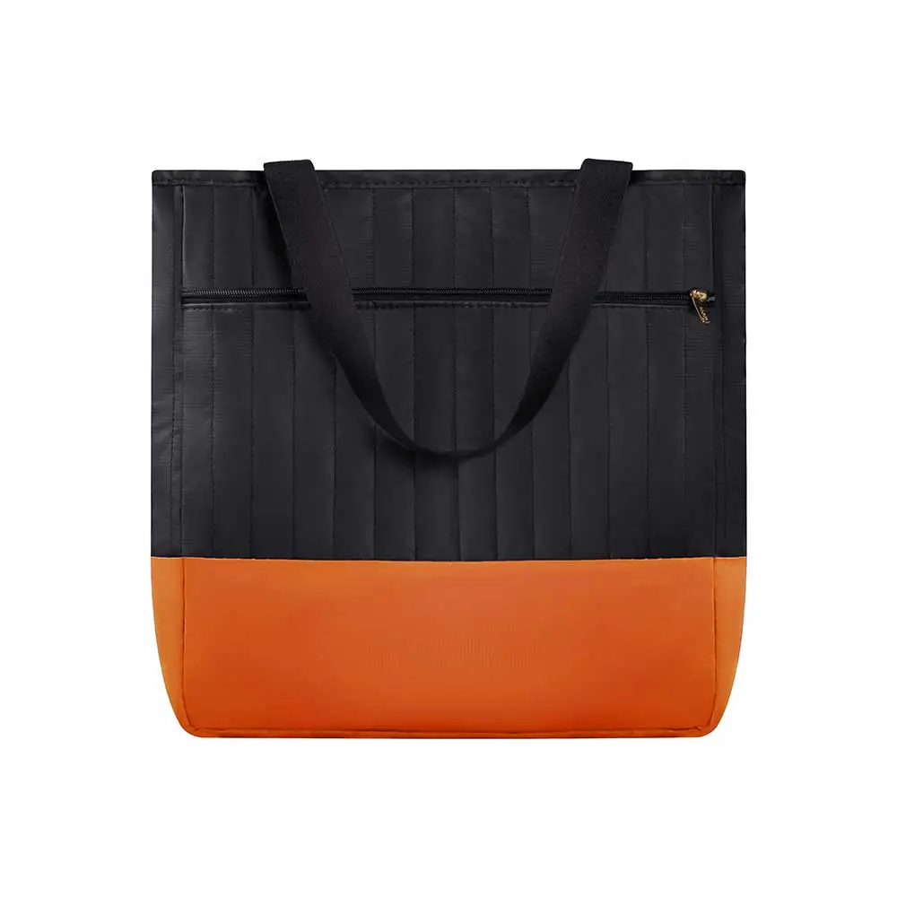 Bolsa Maternidade Coleção Cores - Preto e Laranja - Miniatura 3