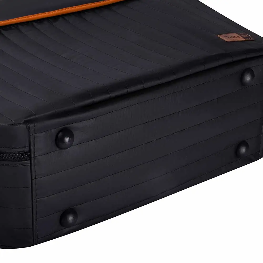 Mala Maternidade Coleção Cores - Preto e Laranja - Miniatura 2
