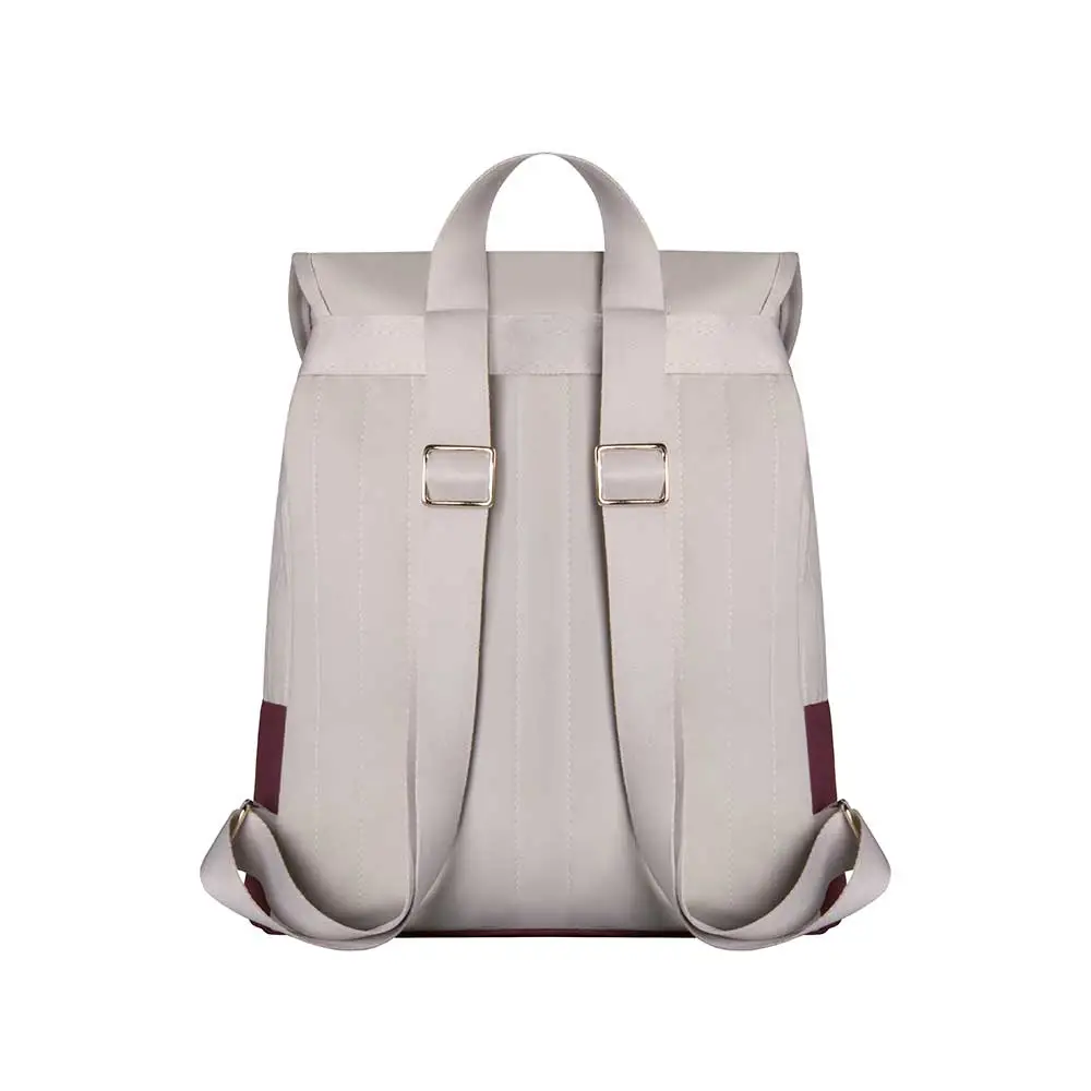 Mochila Maternidade Coleção Cores - Creme e Marsala - Miniatura 3