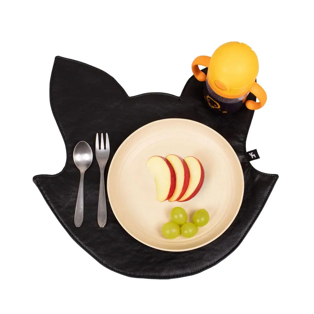 Jogo Americano Infantil Impermeável Sousplat Raposinha Preto - Miniatura 3