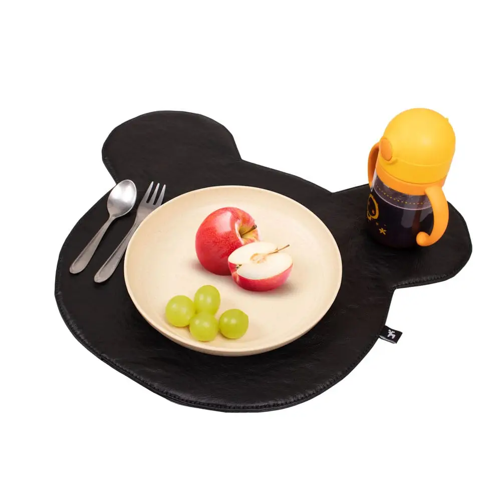 Jogo Americano Infantil Impermeável Sousplat Ursinho Preto - Miniatura 2