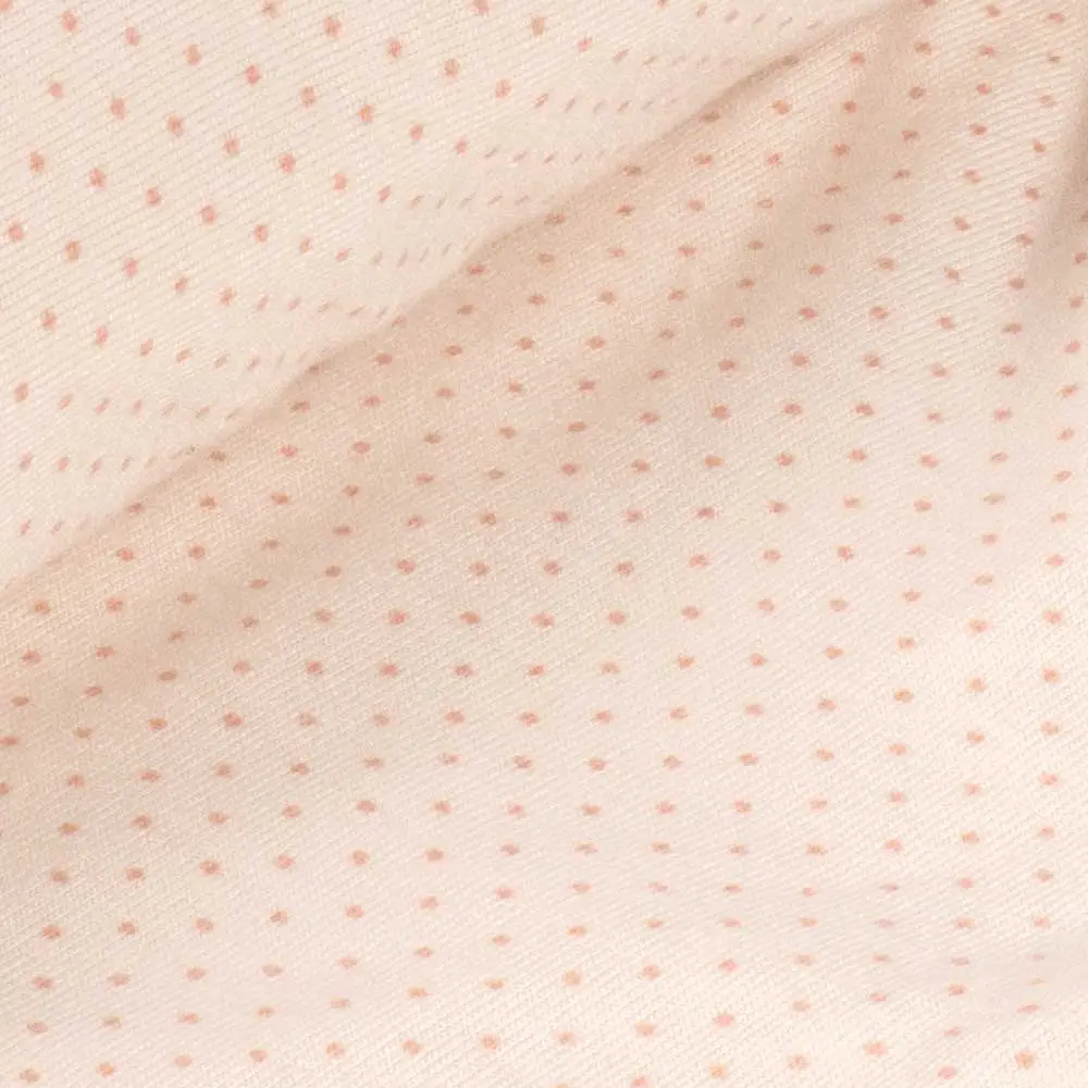 Camisola de Maternidade e Amamentação Mamãe e Bebê - Poá Off e Rosa - Miniatura 5