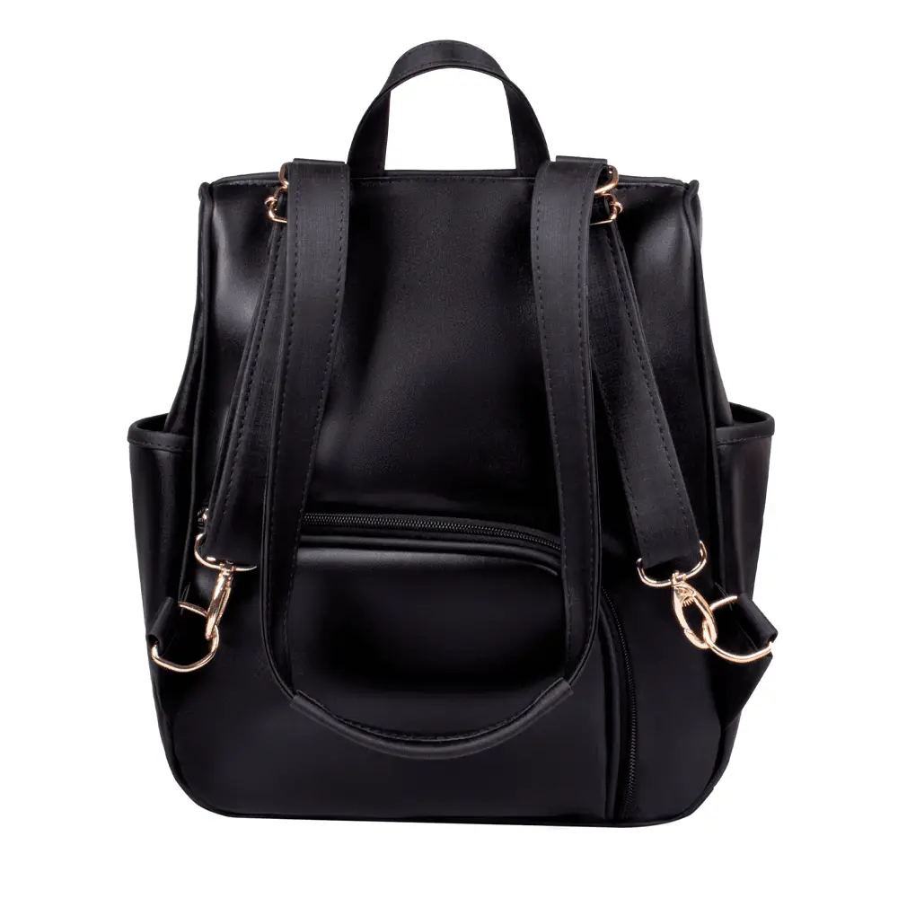 Bolsa Mochila Maternidade Multifuncional Lebaby 2 em 1 Preta - Miniatura 4