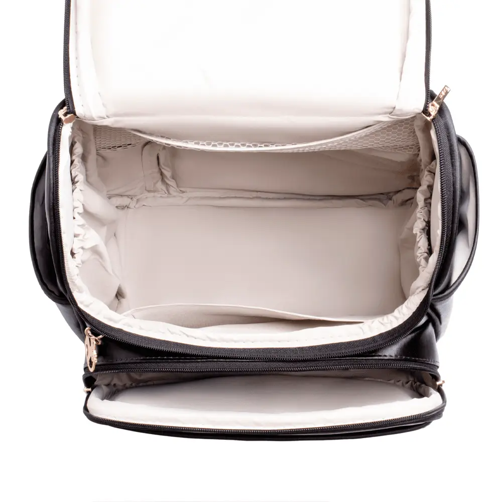 Bolsa Mochila Maternidade Multifuncional Lebaby 2 em 1 Preta - Miniatura 7