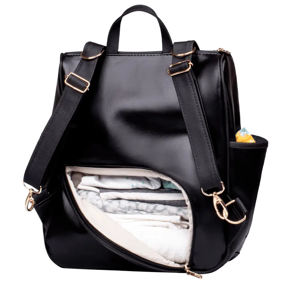Kit Maternidade Mochila e Mala Lebaby Preta - Miniatura 4