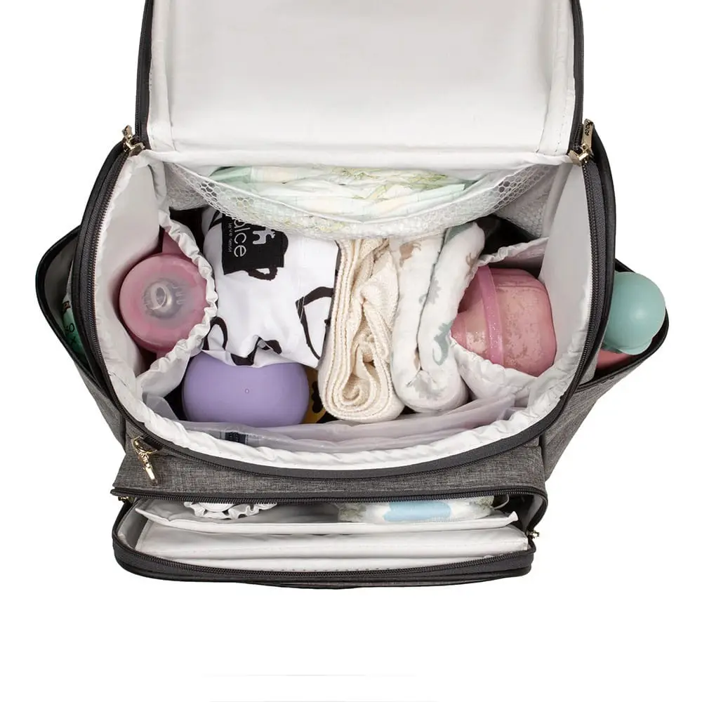 Kit Lebaby 7 Peças Cinza Mescla - Miniatura 5