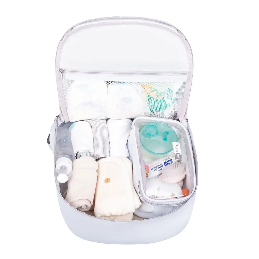 Mochila Maternidade Coleção Materna Azul - Miniatura 7