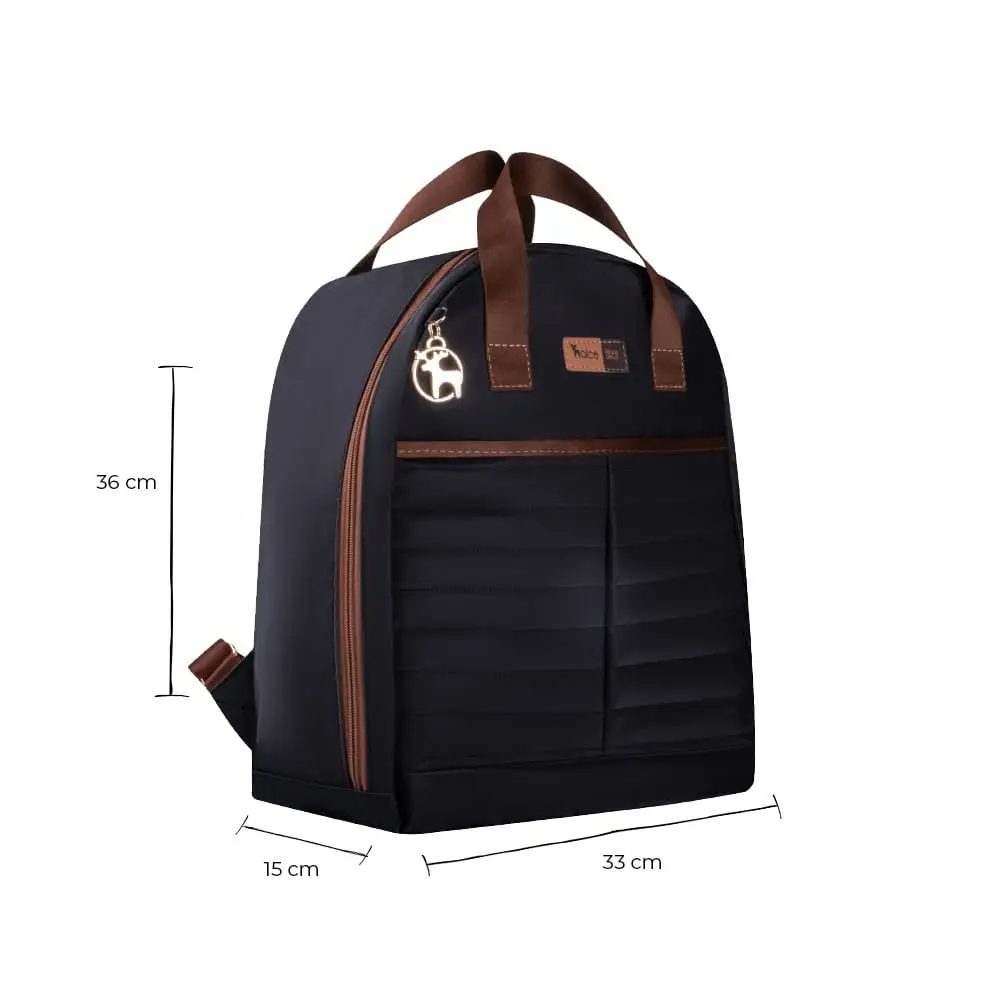 Mochila Maternidade Coleção Materna Preta - Miniatura 4
