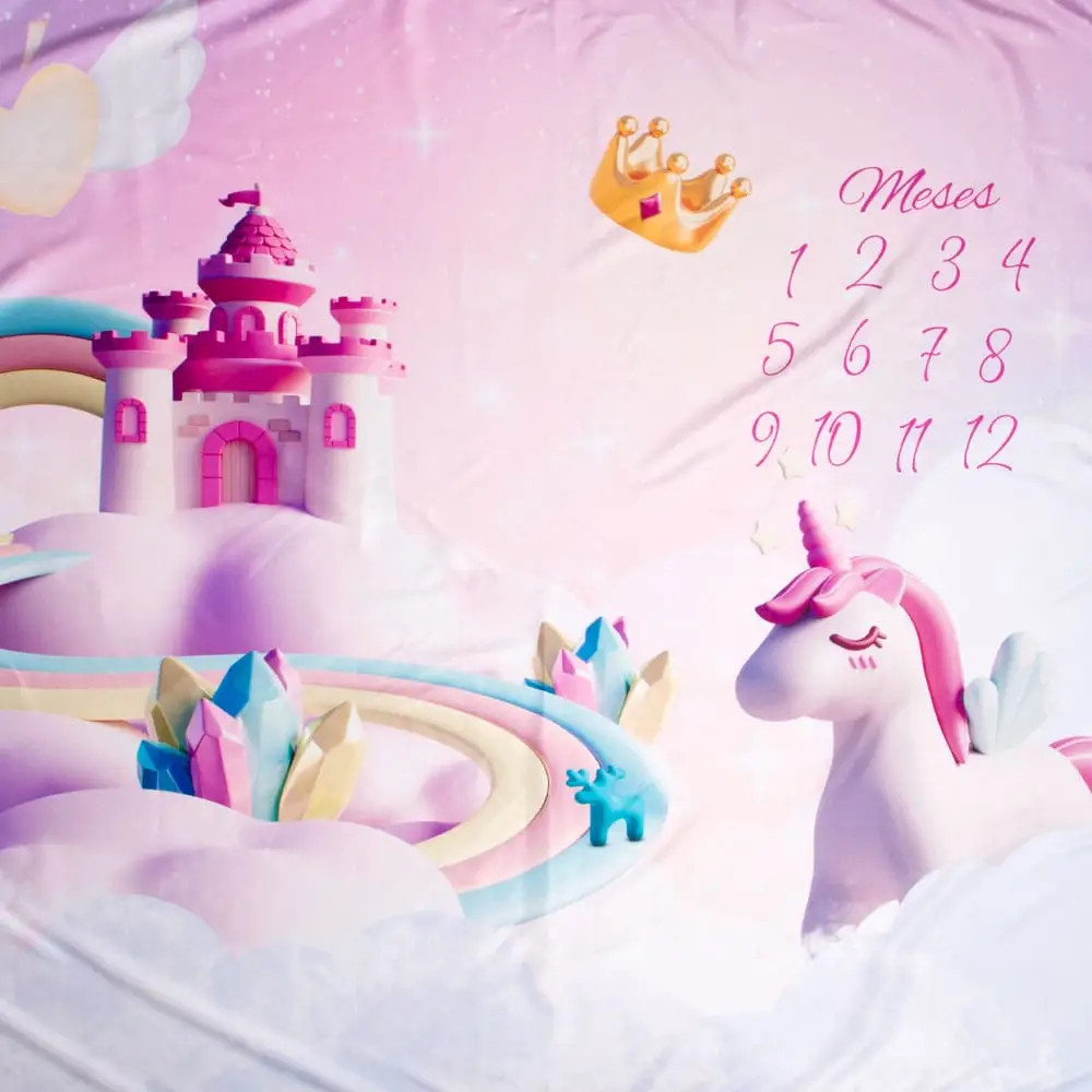 Cenário Mesversário Princesas - Miniatura 2