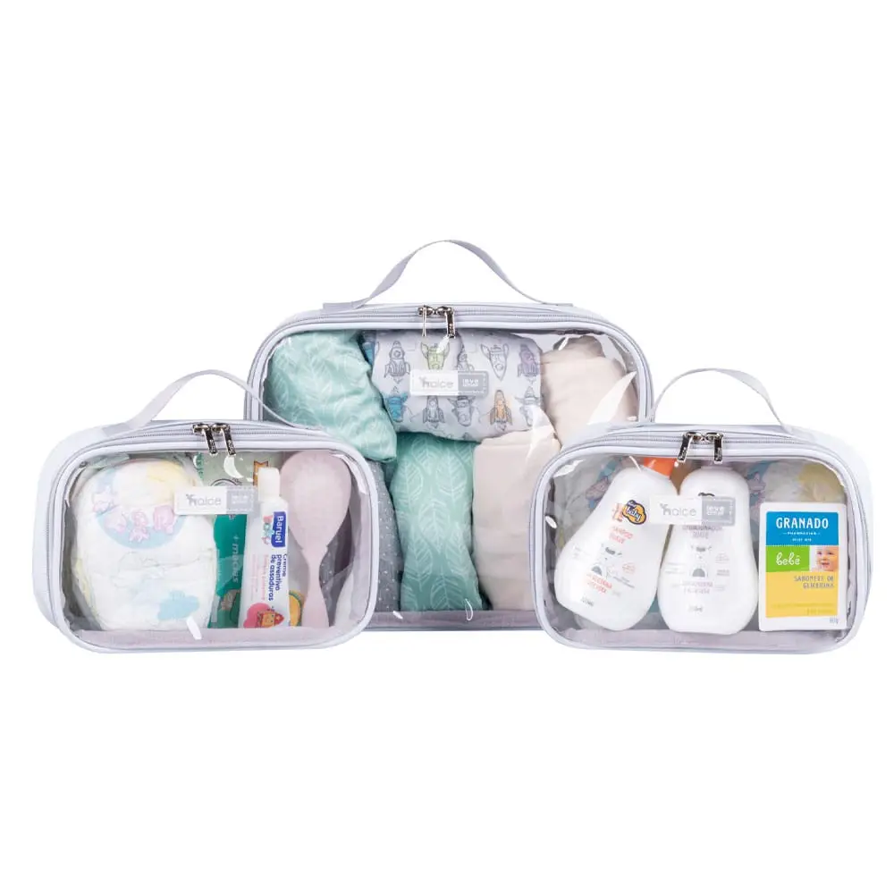 Kit Organizadores de Mala e Bolsa Azul - Miniatura 2