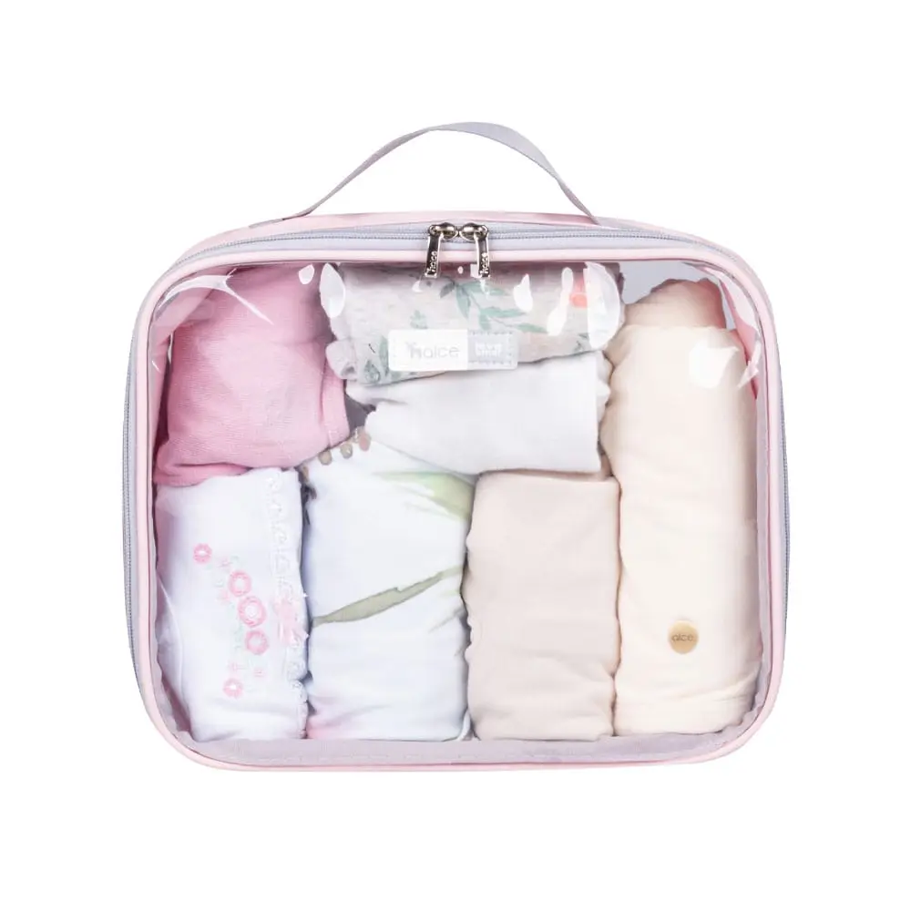 Kit Organizadores de Mala e Bolsa Rosa - Miniatura 4