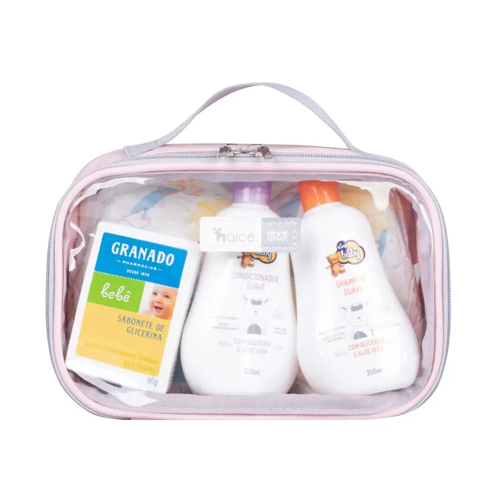 Kit Organizadores de Mala e Bolsa Rosa - Miniatura 5