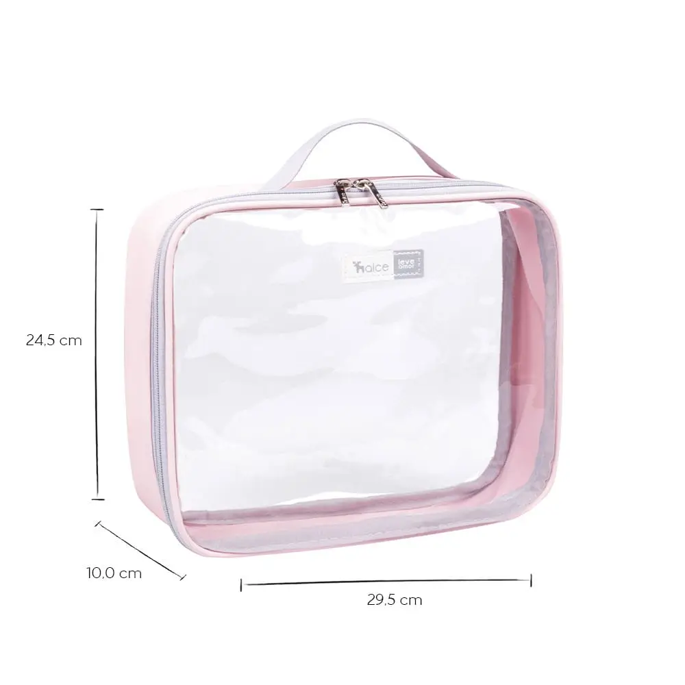Kit Organizadores de Mala e Bolsa Rosa - Miniatura 6