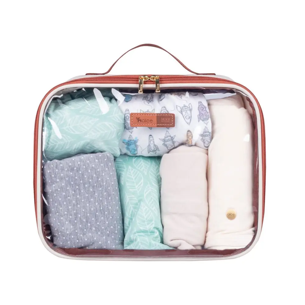 Kit Organizadores de Mala e Bolsa Nude - Miniatura 4