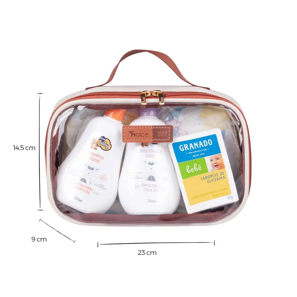 Kit Organizadores de Mala e Bolsa Nude - Miniatura 7