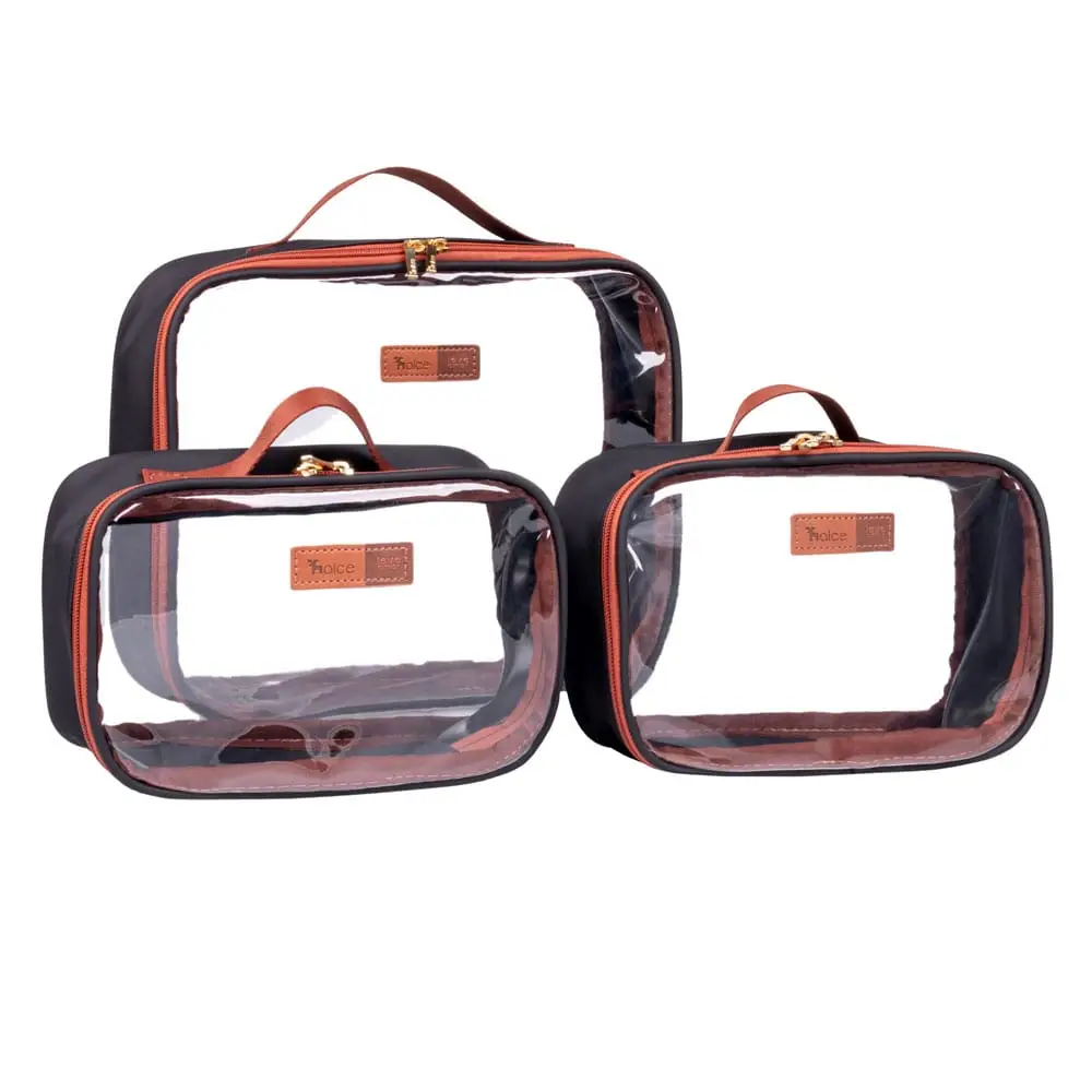 Kit Organizadores de Mala e Bolsa Preto