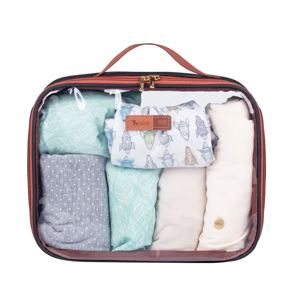 Kit Organizadores de Mala e Bolsa Preto - Miniatura 4