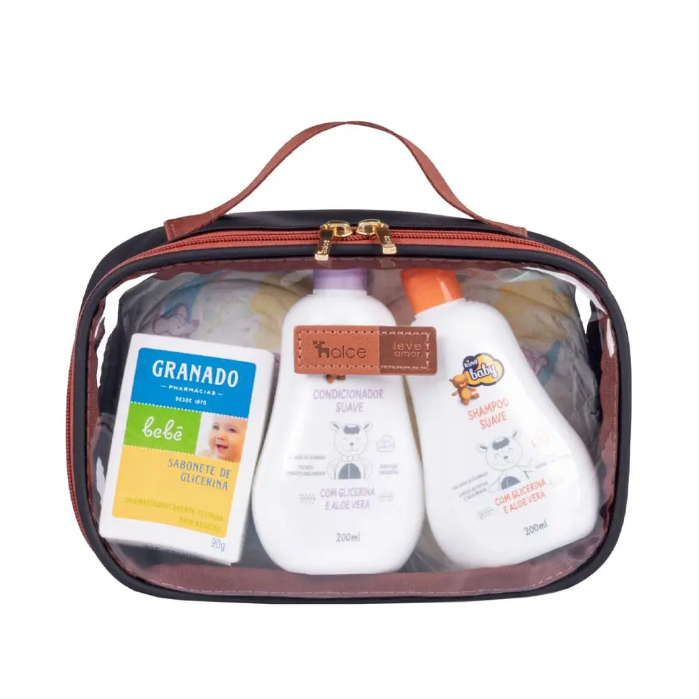 Kit Organizadores de Mala e Bolsa Preto - Miniatura 5