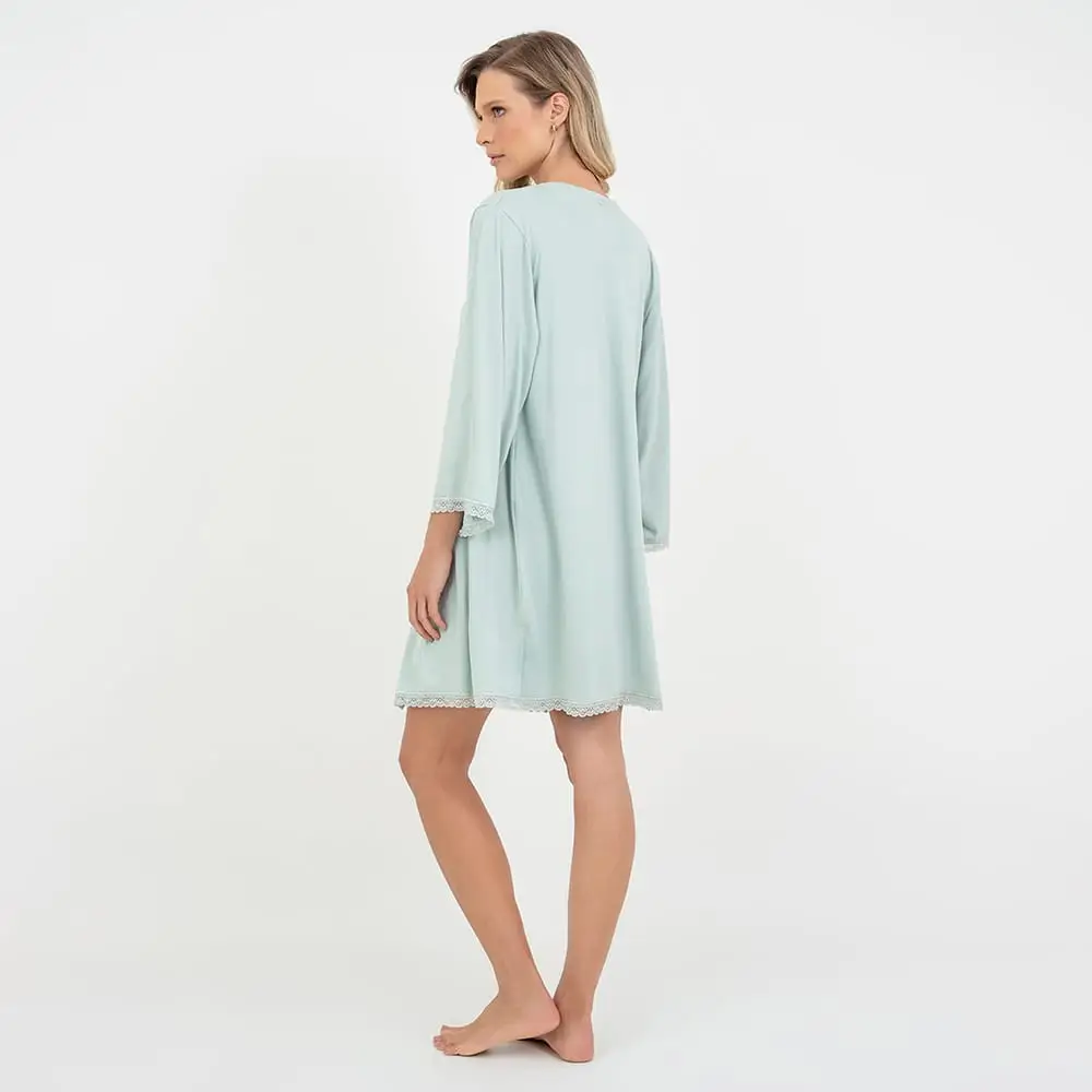 Robe Maternidade Pistache - Miniatura 4