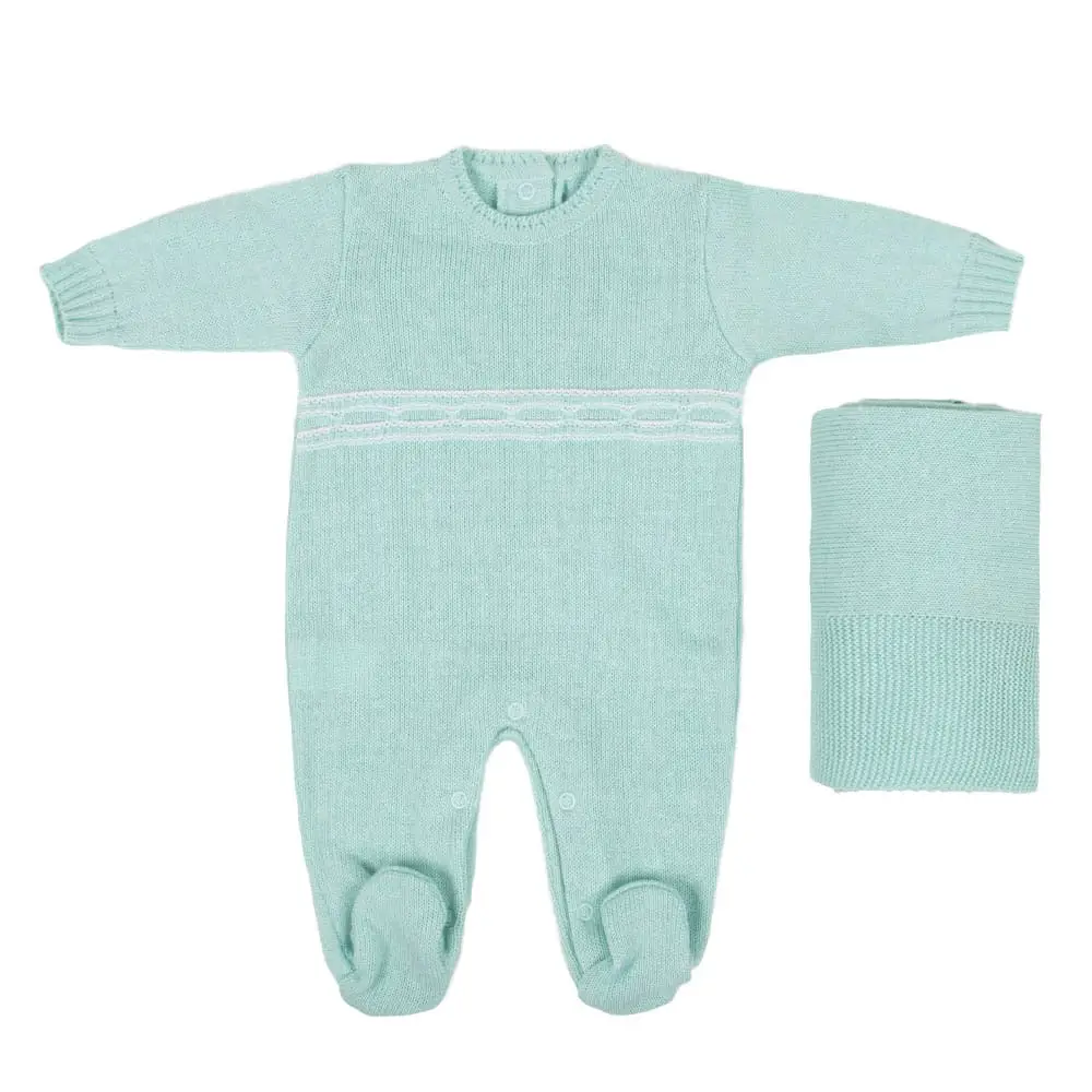 Saída Maternidade Tricot Noah