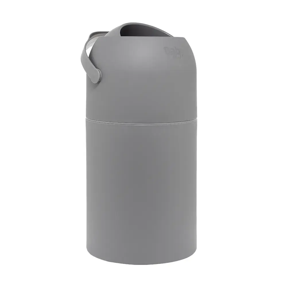 Lixeira 3 em 1 anti odor Cinza - Miniatura 2