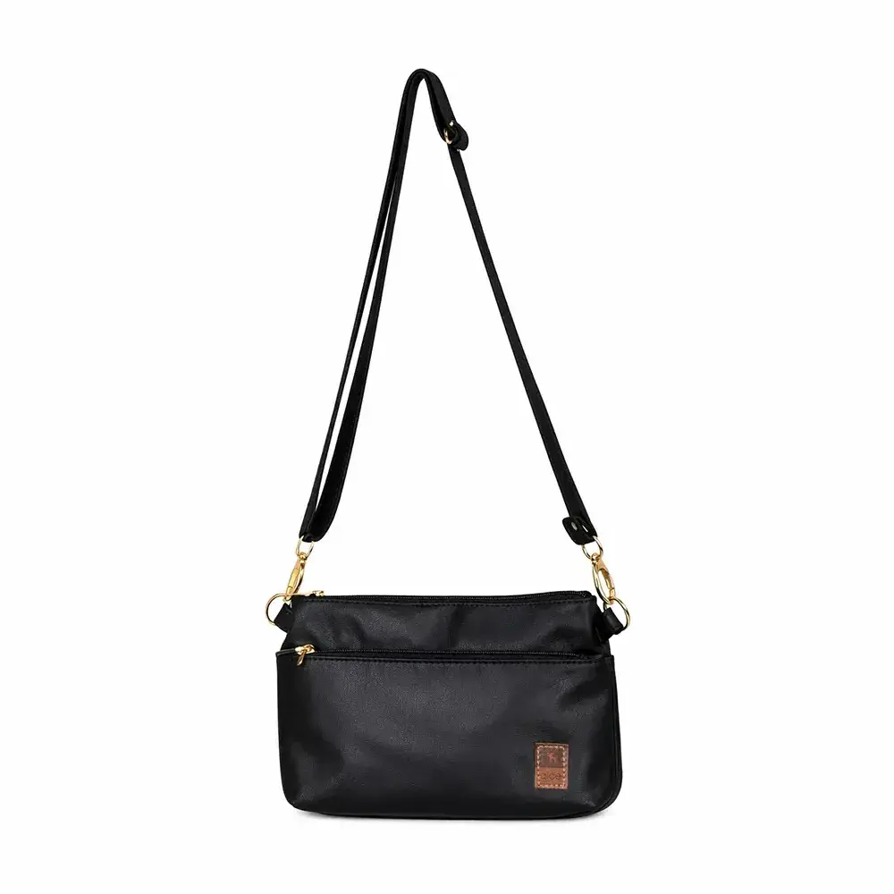 Bolsa Transversal Corah Preta - Miniatura 3