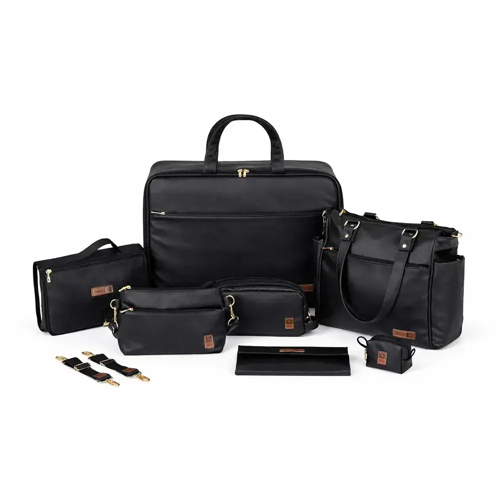 Kit Maternidade 8 Peças Corah Preto - Miniatura 1