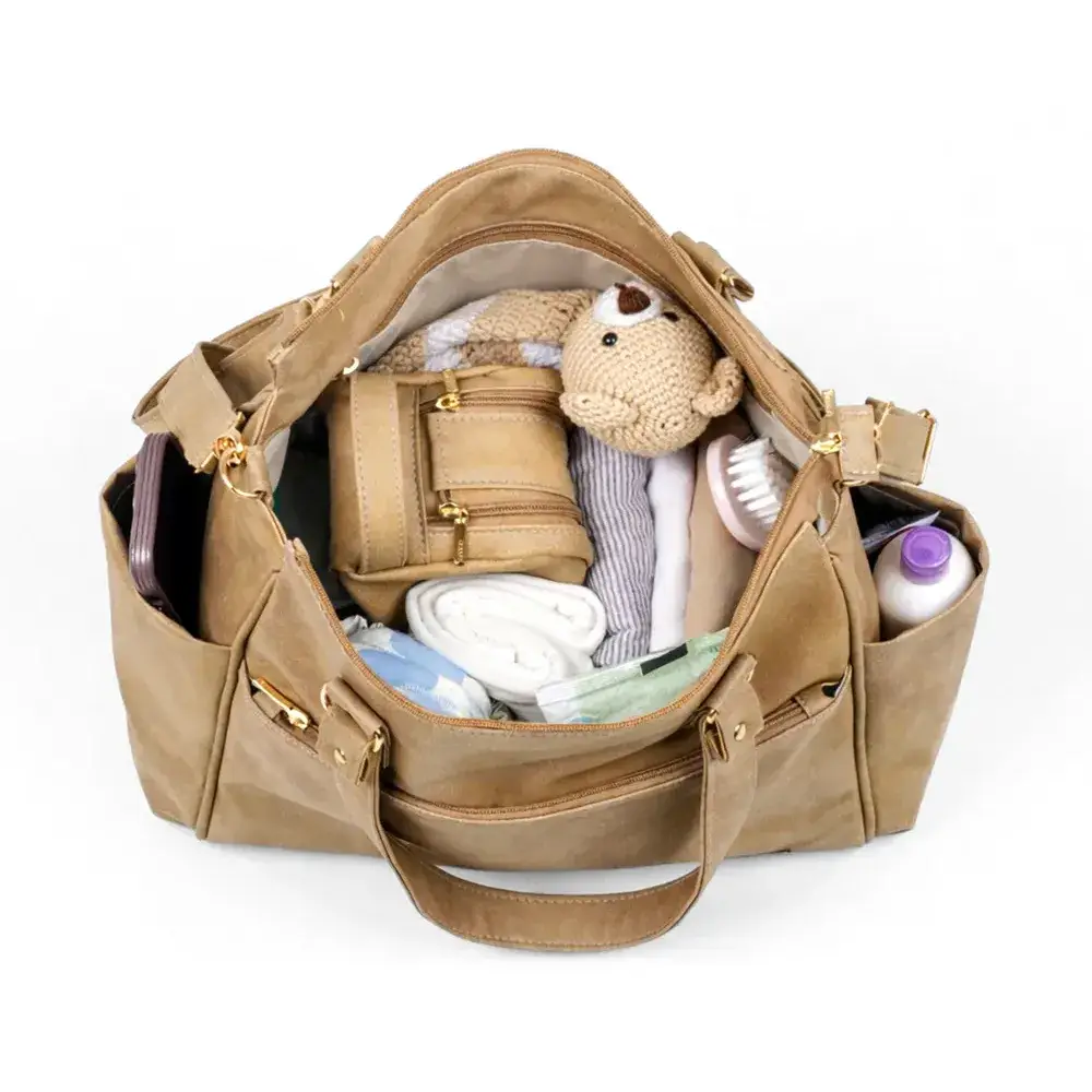 Bolsa Mochila Maternidade 2 em 1 Corah Cru - Miniatura 4