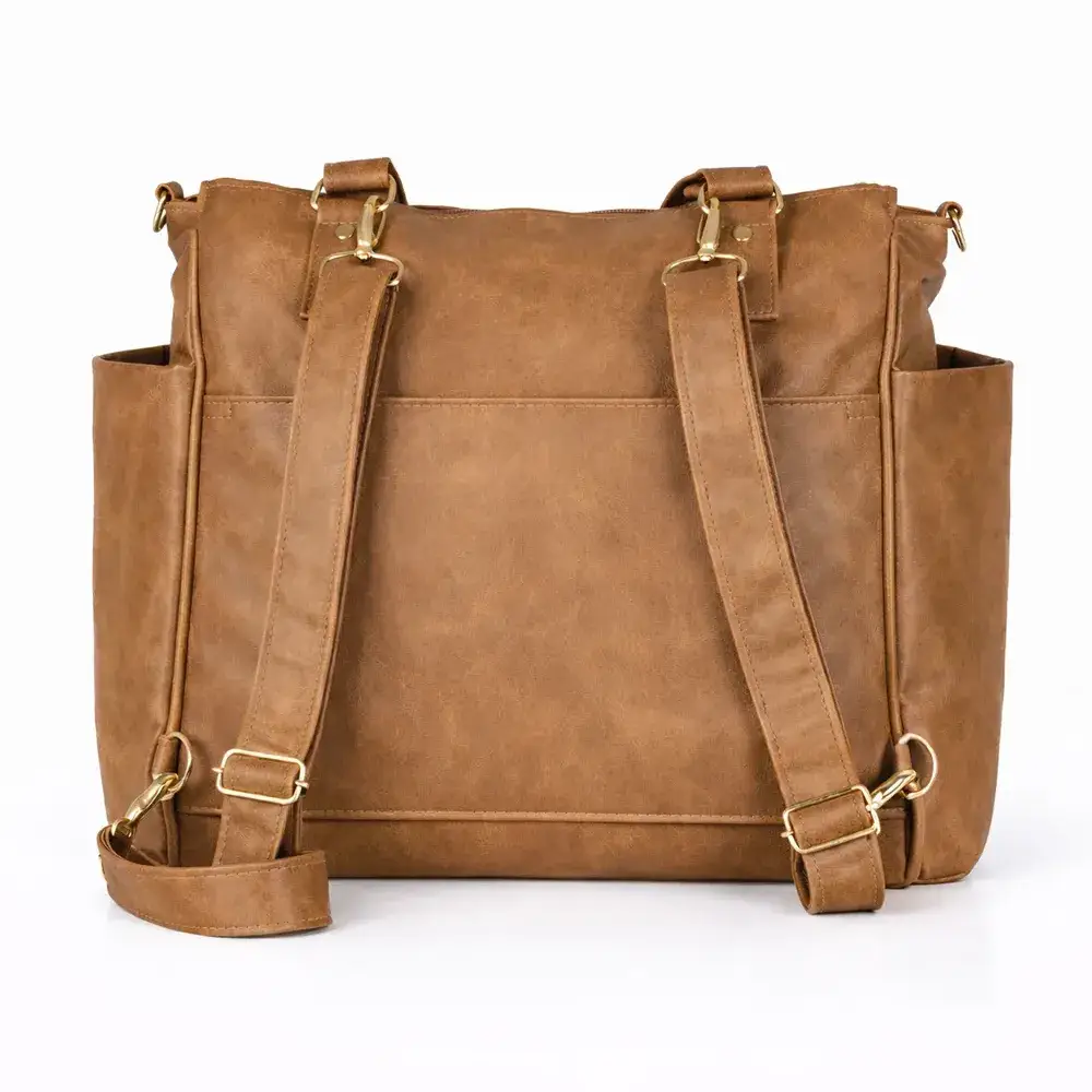 Bolsa Mochila Maternidade 2 em 1 Corah Caramelo - Miniatura 5